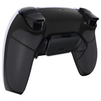 Poignée caoutchoutée noire Remappable Rise 2.0 Remap Kit Back Paddle pour contrôleur PS5