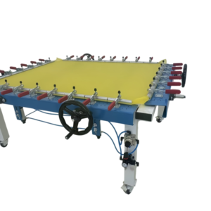 Máquina Neumática para Estirar Mallas de Serigrafía, Equipo de Tensión para Marcos de Serigrafía - Product Image 1