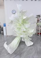 Aanpasbaar kunstontwerp Bloemkunst Reuzebloem voor etalage-evenement Bruiloftdecoratie Kleur en formaat op maat gemaakt