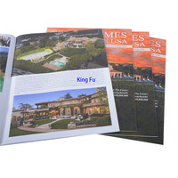 Magazine de haute qualité Livre personnalisé Catalogue Livret Brochure Entreprise Flyers Impression Offset