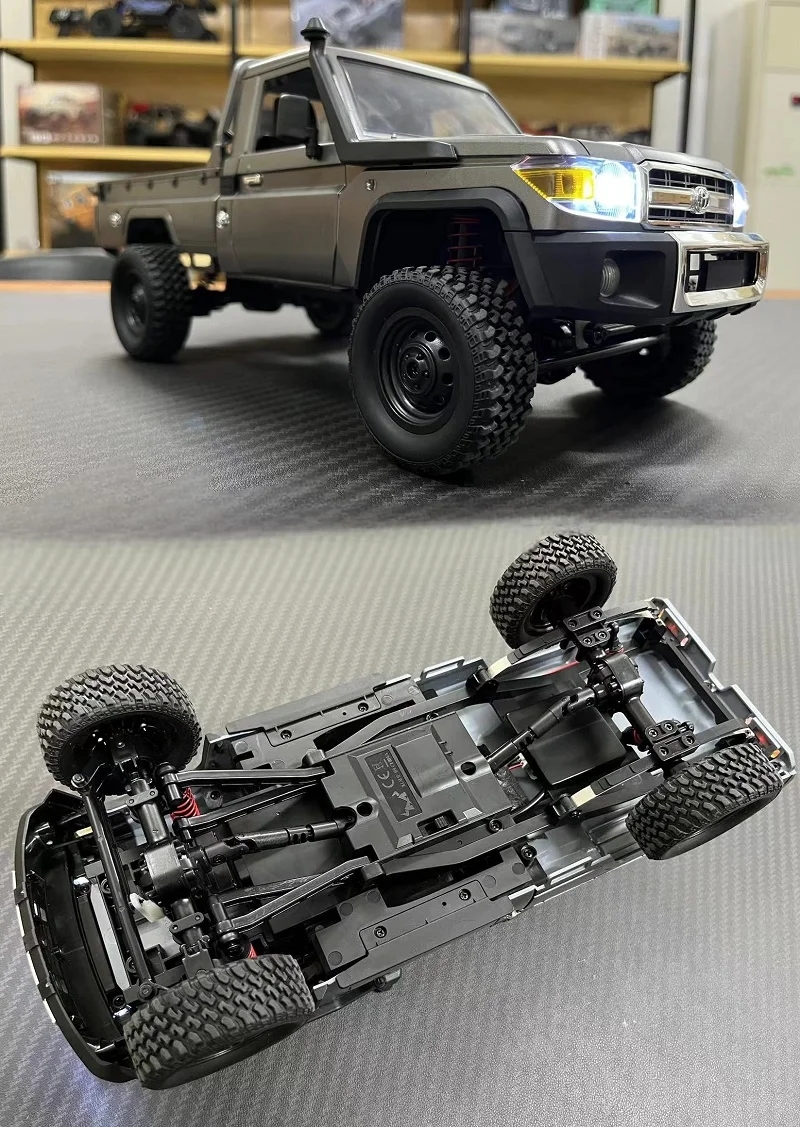 MN82 PRO 1/12 Full Scale RC CAR - 4WD Crawler with Lights