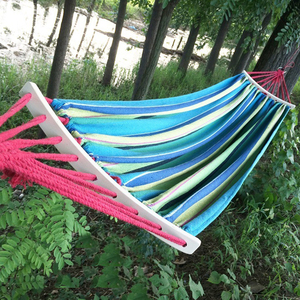 viaje de Camping al aire libre colgando cama de paracaídas de Nylon <span class=keywords><strong>hamaca</strong></span> con árbol correas para 2 personas - Product Image 2
