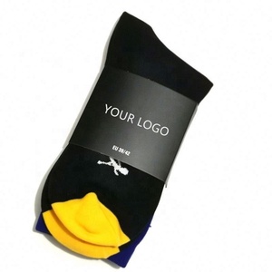 บรรจุภัณฑ์กระดาษขายส่งพิมพ์แบบกําหนดเองเป็นมิตรกับสิ่งแวดล้อมถุงเท้าคราฟท์ฉลากรีไซเคิล - Product Image 3