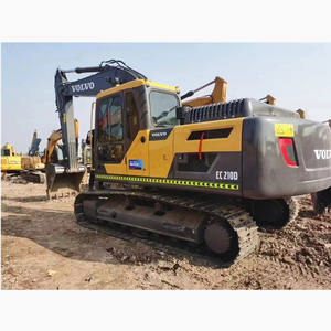 รถขุดตีนตะขาบ Volvo EC210 มือสอง ทนทาน น้ำหนัก 21 ตัน ประหยัดน้ำมัน แรงขุดสูง เหมาะสำหรับงานก่อสร้าง ขายดี - Product Image 4