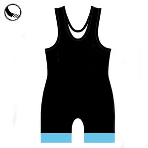 cheap sublimation men youth wrestling singlet for sale