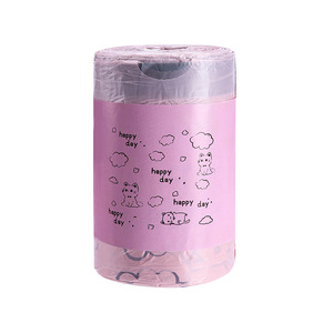 ถุงขยะรูปแมวแบบมีเชือกรูด ถุงขยะพลาสติกหนาสำหรับใช้ในครัวเรือน วัสดุย่อยสลายได้ทางชีวภาพ - Product Image 1