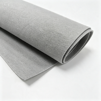 Rouleau de tissu non tissé en viscose/polyester coloré, aiguilleté, largeur 57/58 pouces, 260 GSM, sur mesure