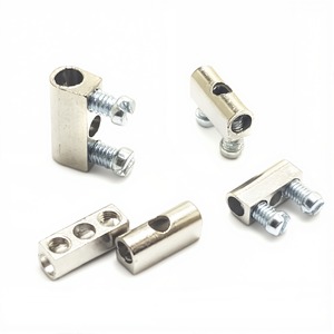 Có Thể Điều Chỉnh Đôi Lỗ Vít Khóa Dây Cáp Kẹp Kẹp Dây Thép Dây Cáp Khóa Fastener Cho 1.5Mm Cáp - Product Image 3