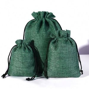Bolsa de Yute Natural Ecológica para Arroz, Azúcar, Café, Cacao y Otros Productos Granulares, Impresión Personalizada - Product Image 6