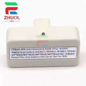 エプソンプリンター用の互換性のあるゴミ箱C9345メンテナンスタンクチップリセッターET-5800 16600 L15160 15150 WF7820 ST-C8000 L816