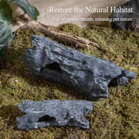 En gros, abri cylindrique d'intérieur pour reptiles, idéal pour l'escalade et la protection des animaux, style écorce, pour lézards, scorpions et araignées