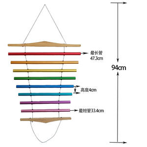 Thérapie sonore par la guérison des chakras, carillons éoliens, instruments de musique, guérison des chakras, cloche oscillante élémentaire, percussion <span class=keywords><strong>tubulaire</strong></span> - Product Image 2
