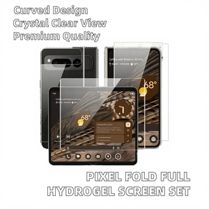 Film de <span class=keywords><strong>protection</strong></span> d'écran pliable en hydrogel à couverture intégrale (extérieur + dos + intérieur) pour téléphone <span class=keywords><strong>portable</strong></span> Google Pixel Fold – Vente en gros - Product Image 2