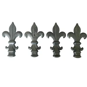 Style européen Design de mode Clôture Lances décoratives Porte en fer Points de lance Flèches en fonte en gros
