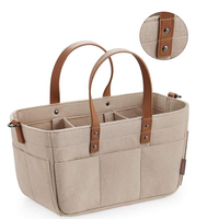 Sac suspendu personnalisé de grande taille, sac à couches, caddie à couches, organisateur d'accessoires de bébé