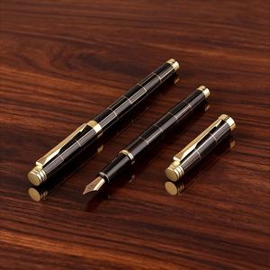 Hot Selling Luxury Metal Fountain <b>Pen</b> High Quality Custom Corporate Gifts for Men Student Writing Personalized Logo and Finance - Product Image 2