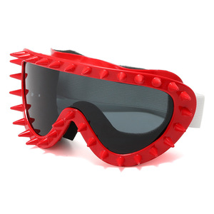Ski Goggles With Studs PC <b>Frame</b> UV400 Protection Full <b>Frame</b> Outdoor Sports Glasses - Product Image 1
