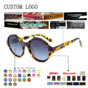 Retro Round Sunglasses Full Rim <b>Tortoise</b> Shell Gradient Lenses 100% UV Protection Unisex Adult Style - Product Image 2