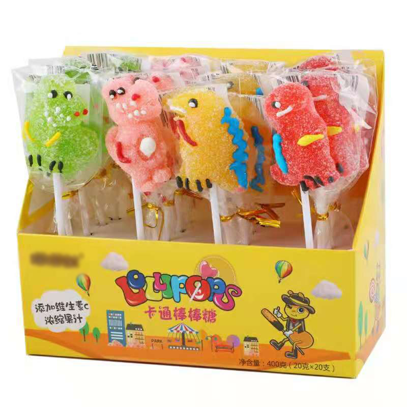 Фирменные конфеты в форме животных, фруктовые леденцы