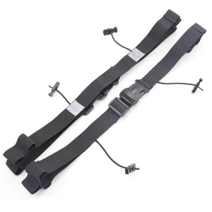 Ceinture de numéro de course Lihao élastique 25*800mm pour marathon, course à pied, noir et blanc - Product Image 5