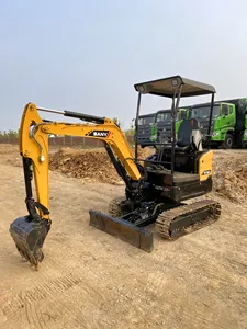 รถขุดไฮดรอลิกขนาดเล็ก รุ่นพรีเมียม SY16C อุปกรณ์ขุดเจาะขนาดกะทัดรัด สำหรับงานก่อสร้างที่อยู่อาศัยและจัดสวน - Product Image 5