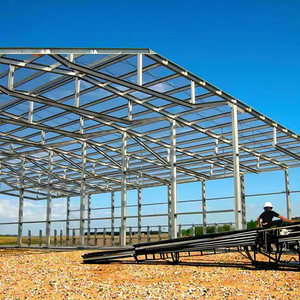 Aangepaste Stalen Structuur Magazijn Geprefabriceerde Draagbare Opslagmagazijnen - Product Image 2