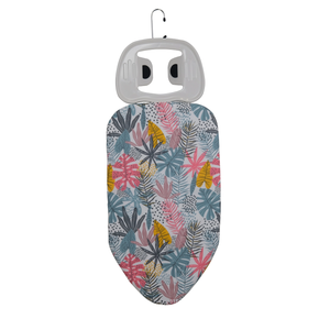 Mini gấp bàn ủi với phần còn lại sắt thép nhỏ bàn ủi với bông bao gồm cho tủ quần áo sử dụng - Product Image 1