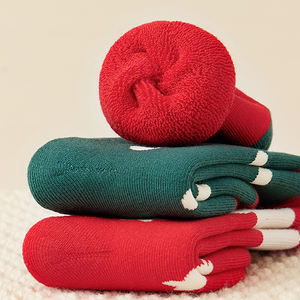 Chaussettes <span class=keywords><strong>de</strong></span> noël antidérapantes pour enfants, <span class=keywords><strong>bas</strong></span> pour garçons et filles, <span class=keywords><strong>bas</strong></span> brodés, cadeaux pour garçons, nouvelle collection - Product Image 2