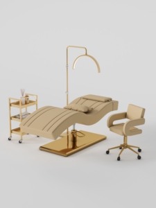 Cama Eléctrica de Lujo para Pestañas, Silla de Salón, Mesa Moderna de Masaje Facial para Extensiones de Pestañas y Spa - Product Image 5