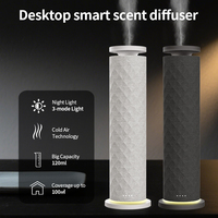 Diffuseur d'huiles essentielles sans eau pour grande pièce, tour décorative, usage hôtelier et domestique