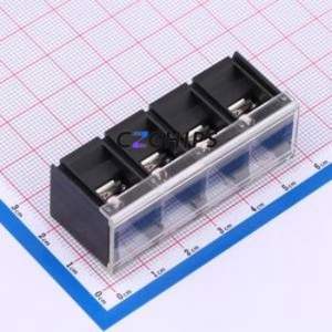 DG78C-B-04P-13-00A(H) Barrier Terminal Block Through hole Component (THT),P=13mm Connector 13mm 40A 600V - Product Image 1