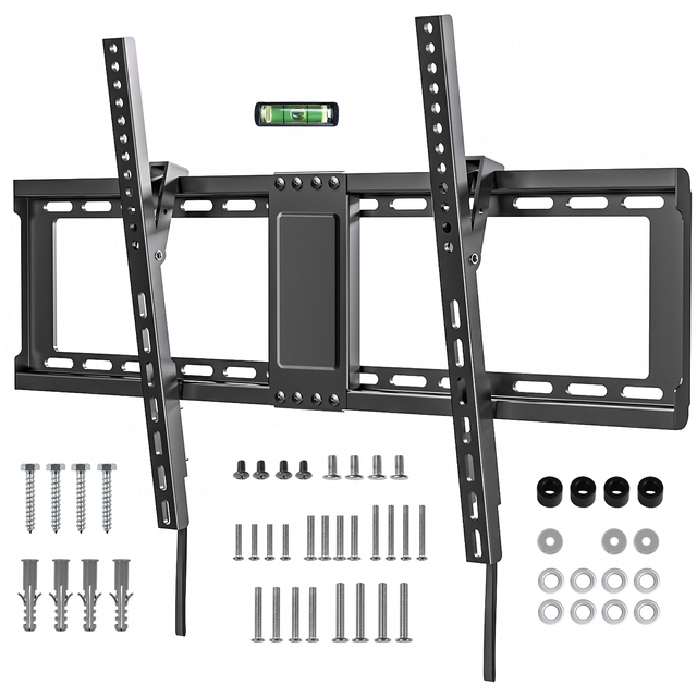 High Quality Max VESA 600x400mm Low Profile Cold Rolled Steel TV Wall Mount Tilting & Swivel 26-55 Inch Flat Screen/Curved