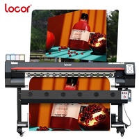 Impresora UV Plana de Sobremesa 6090 de 60*90cm de Fábrica China Locor, Impresora UV para Objetos Redondos con Efecto 3D en Relieve