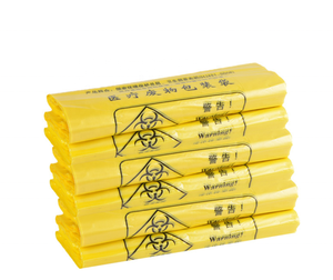 Bolsas de Residuos Biomédicos Desechables de Alta Calidad, Rojas, de HDPE/LDPE, para Hospital - Product Image 4