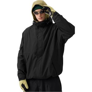 Veste de snowboard unisexe personnalisée avec capuche, imperméable 20K, coupe-vent, respirante, pour activités de plein air - Product Image 1