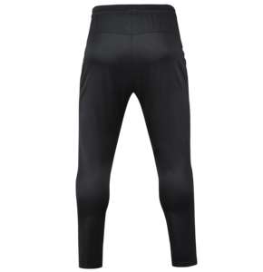 Pantaloni da <span class=keywords><strong>calcio</strong></span> traspiranti personalizzati neri ad asciugatura rapida, - Product Image 2