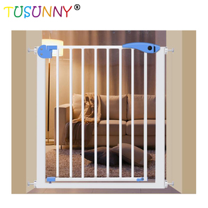 Porte de parc pour bébé pour escaliers Barrière de sécurité pour animaux de compagnie Porte d'escalier Barrière de sécurité en métal pour bébé pour enfants - Product Image 2