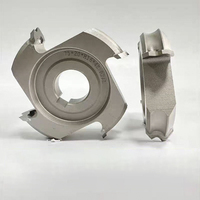 Fraise à bois en carbure avec revêtement en alliage, 1 lame, allongée, pour bois, aluminium, machine CNC, HRC55, OEM, 2 cannelures, angle d'hélice de 30°