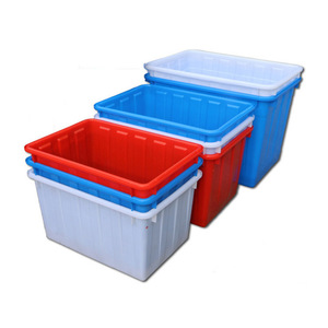 Bán Sỉ Dung Tích Cao HDPE 1200 Lít Vuông Nhựa Lưu Trữ Container 100L PE Thủy Canh Bể Nước - Product Image 4