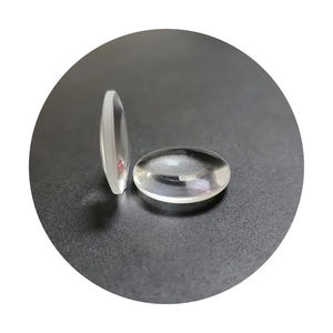 공장 가격 맞춤형 라운드 강화 투명 울트라 클리어 낮은 철 유리 렌즈 커버 유리 패널 - Product Image 3