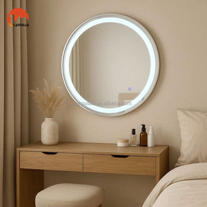 <span class=keywords><strong>Miroir</strong></span> <span class=keywords><strong>de</strong></span> salon double LED <span class=keywords><strong>de</strong></span> luxe pour barbier, station <span class=keywords><strong>de</strong></span> coiffure avec miroirs éclairés pour salon <span class=keywords><strong>de</strong></span> coiffure - Product Image 5