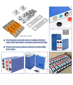 Grade A Prismatic 3.2V 52Ah 100Ah 105Ah 200Ah 202Ah 230Ah 280ah 304Ah LiFePO4 200Ah Solar Battery