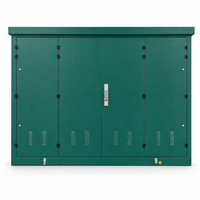 Unité de distribution annulaire isolée au gaz (RMU) sans SF6 12 kV 630 A 2 entrées 2 sorties avec DTU pour l'automatisation intelligente des réseaux électriques, écologique, IP67