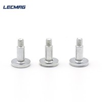 Imán de NdFeB M4 M3 con Recubrimiento de Plata, Columna Magnética Permanente para Interiores y Exteriores, Tornillo para Montaje de Lámparas LED de Techo