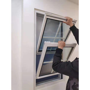 WEIKA finestre a doppia anta in lega di alluminio vetro basso E nero con <span class=keywords><strong>griglia</strong></span> verticale <span class=keywords><strong>finestra</strong></span> scorrevole resistente alle intemperie - Product Image 2