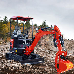 รถขุดขนาดเล็ก <span class=keywords><strong>1</strong></span>.8 ตัน <span class=keywords><strong>1</strong></span> ตัน 2 ตัน เครื่องยนต์คูโบต้า รถขุดไฮดรอลิกแบบตีนตะขาบ รถขุดขนาดเล็กจีน - Product Image 1