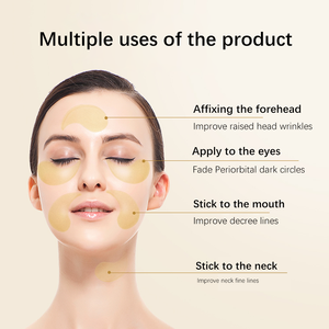 24K Gouden Ooglap 60 Stuks Fabriek Groothandel, Donkere Kringen Verbeteren, Fijne Lijntjes Verminderen, Diepe Voeding Oogmasker - Product Image 4