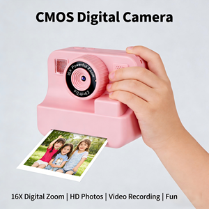 Draagbare Mini CMOS Digitale <span class=keywords><strong>Camera</strong></span> voor Kinderen vanaf 3 jaar, Direct Afdrukken, Veilige Inktloze Technologie, Educatief Speelgoed, MicroSD Opslag - Product Image 5
