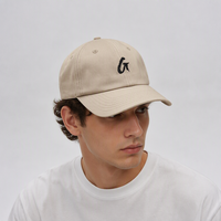 Casquette de baseball en coton non structurée pour hommes et femmes, personnalisée, de haute qualité, à 6 panneaux, style formel et sportif, avec logo brodé Dobby à rayures et lettres, vente en gros