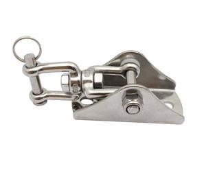 In acciaio inossidabile 360 gradi girevole mascella girevole gancio gancio appendiabiti parete parete 70x40mm amaca Yoga Boxing Hardware - Product Image 3